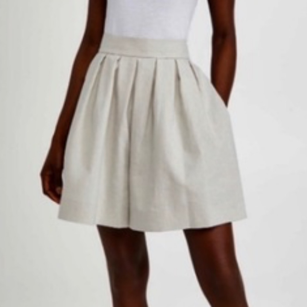 Rebecca Taylor Linen Suiting Shorts size 2 NWT